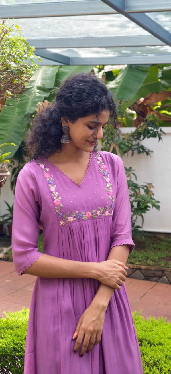 Blush Lavender Kurta